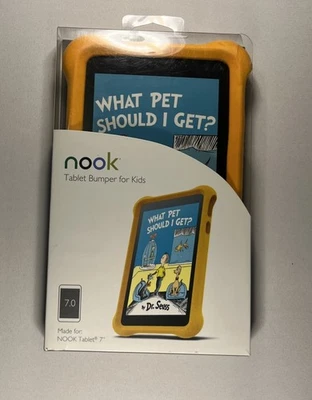 Nook Tablet 7" Citrus Micro Foam Tablet Bumper For Kids New In Box NIB - Image 1 of 4