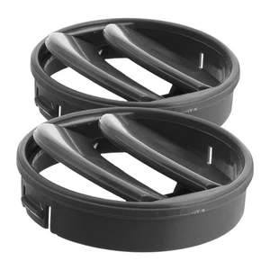 2 Piezas Salida de Aire Ventilaciones Salpicadero Redondo Acondicionado Persiana Salpicadero Automotriz - Imagen 1 de 12