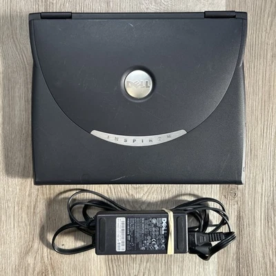 Dell Inspiron 4000 PP01L Laptop with Power Adapter FOR PARTS No Power Read - Image 1 of 4
