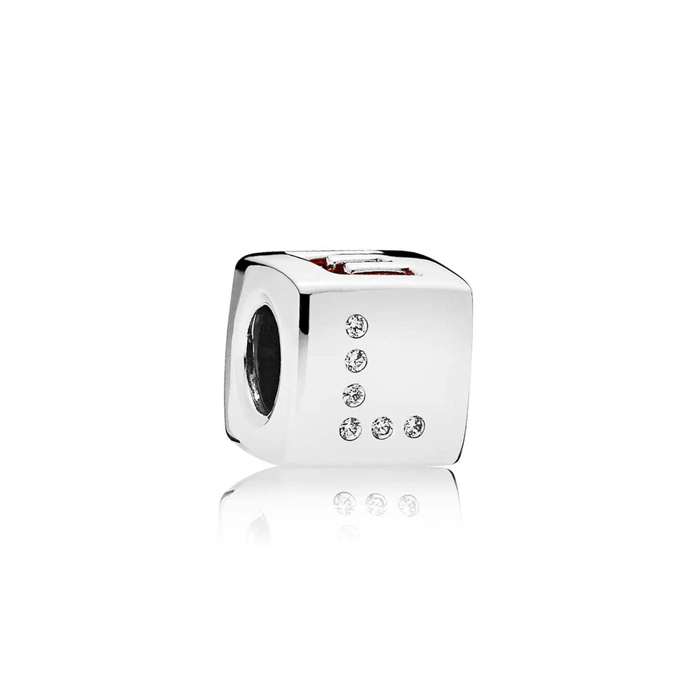PANDORA Charm 797811CZR Love Dice - Bild 1 von 1