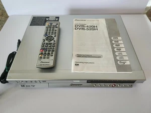 PIONEER DVR-520-H DVD RECORDER PVR  W/All EXCELLENT! - Picture 1 of 3