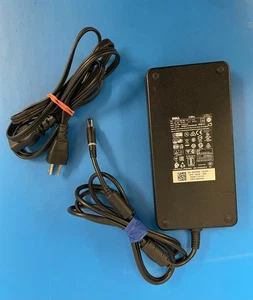 Dell 240W Big Barrel AC Adapter Genuine Power Supply LA240PM160 0MFK9 - Picture 1 of 3