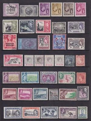 Br Commonwealth Mixed Stamps inc Higher Values QV - QEII MM, Used. Cat app £1000 - Image 1 of 4
