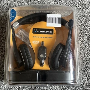 Plantronics Gaming And Music Headphones New In Box USB Technology - Picture 1 of 6