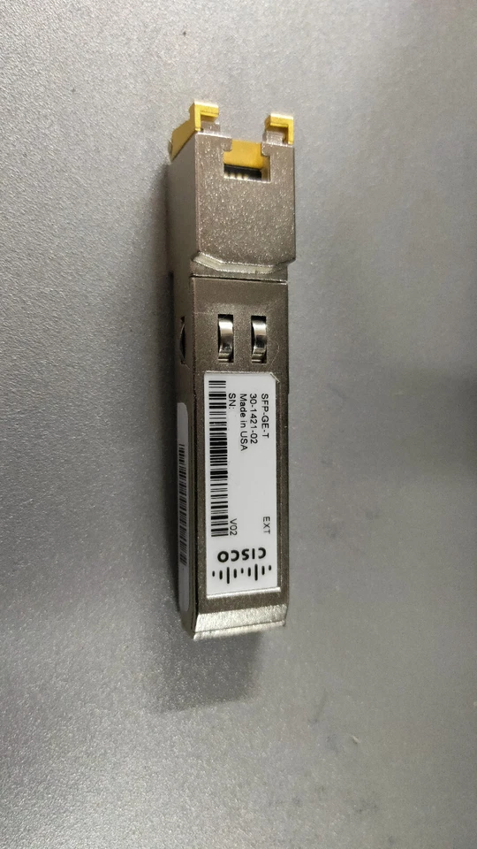 Cisco SFP-GE-T 1000BASE-T SFP (NEBS 3 ESD) - Bild 1 von 1
