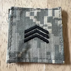 Ejército de Estados Unidos Rango Chevron - Sargento OCP (Ganchos) - Imagen 1 de 3
