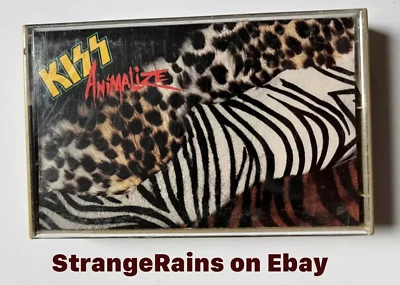 KISS - ANIMALIZE - Cassette Tape - PLAY TESTED ~ SOUNDS GREAT! - Image 1 of 4