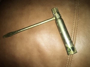 Vintage Motorcycle tool spark plug tool Screwdriver By SCRENUF - Picture 1 of 8