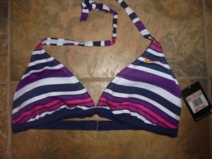 New~ Nike Bikini Top Swim Size 12 Womens - Picture 1 of 2