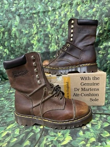 Dr. Martens Women’s MADE IN ENGLAND Aztec Crazy Horse Leather US 5, NIB, NOS - Picture 1 of 4