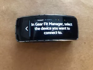 Samsung Galaxy Gear Fit Smart Watch - Black Open Box With Additional Bands - Picture 1 of 5
