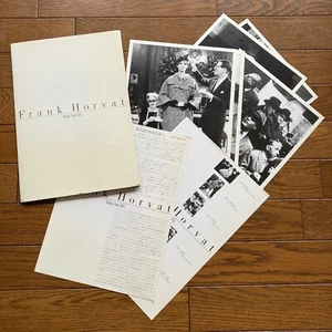 Frank Horvat Mode Paris 60's 1988 Aoyama Exhibition w/Six B5 Portfolio - Picture 1 of 12