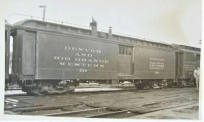 HOn3 D&RGW #168 Express Baggage Car, kit MRGS #3168,laser cut wood/resin roof - Image 1 of 4