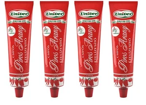 Pack de 4 Univer Húngaro Rojo Dorado Pimiento Pimentón Crema Caliente 4x160g Piros Arany - Imagen 1 de 1