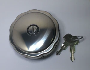 80MM LOCKING GAS CAP W/ SEAL BLAU VOLKSWAGEN T1 BUG BEETLE T2 BUS 1949-1955 - Picture 1 of 2
