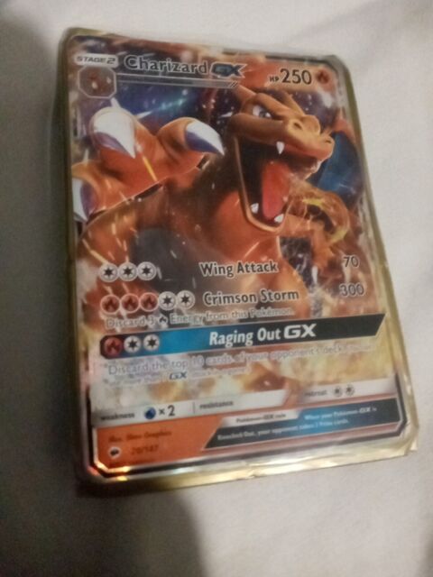 Shadow Charizard Gx Custom Pokemon Card Hand Made Proxy Premium Quality