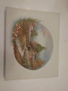 Vintage Original Oil Painting Of Country Signed With Certificate Of Authenticity - Picture 1 of 9