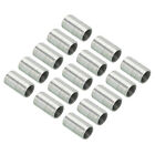 15pcs M12 to M10 Thread Adapters Sleeve Reducing Nut 20mm Screw Pipe Connector