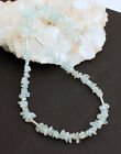 Aquamarine Necklace Precious Stone Nuggets Blue Jewelry 925 Silver Natural New