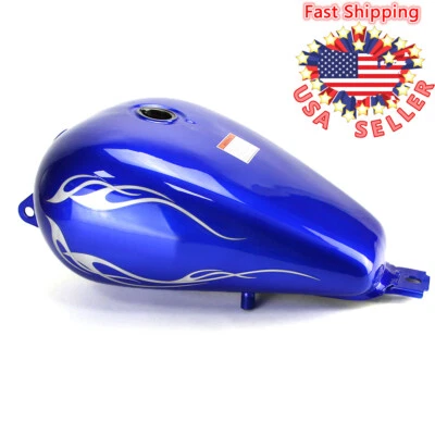 Синий топливный бак 3,4 галлона для Honda CA250 CMX 250 CMX250 Rebel250 1985-2016 - Изображение 1 из 4
