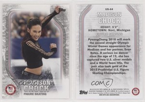 2018 US Olympic & Paralympic Team and Hopefuls Silver Madison Chock Rookie RC