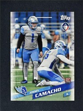 2019 Topps Alliance of American Football AAF Base #151 Jimmy Camacho