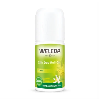 WELEDA CITRUS 24 Hours Roll-On Deodorant Without Aluminum Salts Natural 50 ml - Image 1 of 4