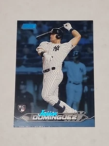 2024 Topps Stadium Club - #232 Jasson Dominguez Blue Parallel /50 RC - Picture 1 of 2