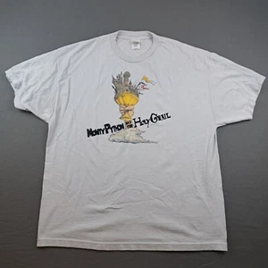 Vintage Monty Python and the Holy Grail T-Shirt Size 2XL Movie Promo AAA Tag - Picture 1 of 9
