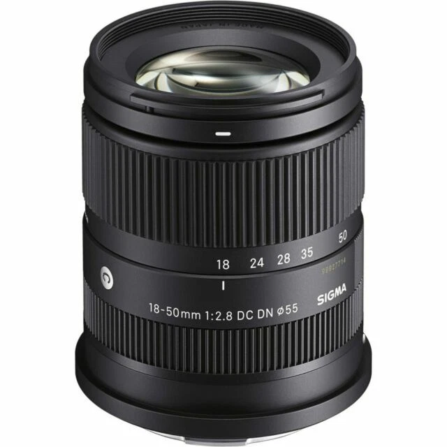 Sigma 18-50mm f/2.8 DC DN Contemporary Lens for Leica L- Mount - Black