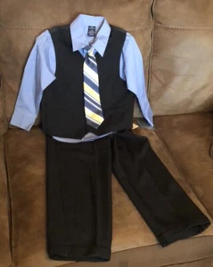 Dockers Dress Regular Fit Boys Suit 4 Piece Set Size 5 NWT - Picture 1 of 8