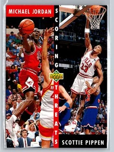 1992-93 Upper Deck #62b Michael Jordan / Scottie Pippen - Picture 1 of 2