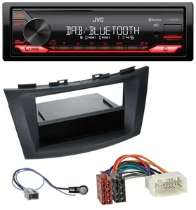 JVC Bluetooth USB DAB MP3 Autoradio für Suzuki Swift (FZ/NZ, ab 2010) - Bild 1 von 8