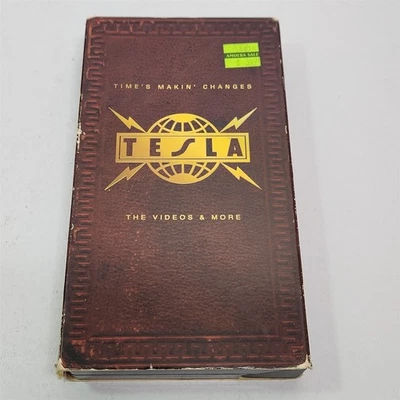 Tesla Time's Makin' Changes The Videos & More VHS Video Hard Rock AOR 1995 - Image 1 of 4