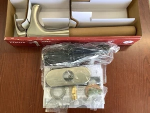 NEW Pfister LF042JDKK Jaida 1-Hole Waterfall Bathroom Faucet Brushed Nickel B309 - Picture 1 of 5