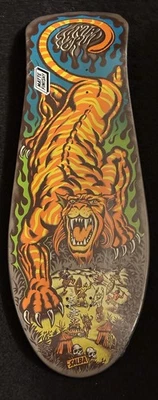 Santa Cruz Salba Tiger tabla de skate 10,3 pulgadas x 31,1 pulgadas como nueva ¡nueva en envoltura retráctil! Foto 1 de 4