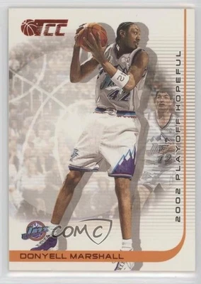 2001-02 Topps Champions and Contenders (TCC) Red Donyell Marshall #17 - Image 1 of 2