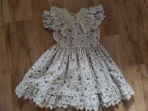 vintage girls adorable Baby Maylu ruffle dress size 2 - Picture 1 of 9