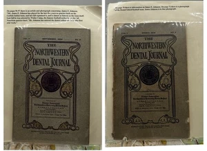 Rare 1904-1905 Northwestern Dental Journal - J. Johnson Carlisle Indian School - Picture 1 of 24