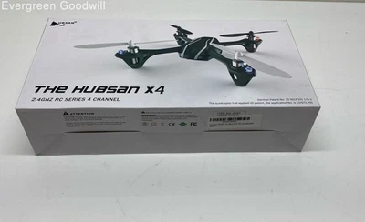 Радиоуправляемый квадрокоптер Hubsan H107L 4 канала 2,4 ГГц черный непроверенный - Изображение 1 из 3