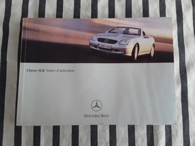 MERCEDES-BENZ SLK (R 170) NOTICE D'UTILISATION D'ORIGINE (96/2004).TBE. - Photo 1/4