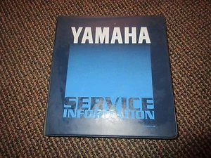 Yamaha 1985-1992 manual de datos/información de servicio - Imagen 1 de 6