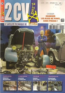 2CV XPERT 29 CITROEN BATTEUR AXE DE PIVOT CARDANS CAMES D'EXCENTRIQUES DE FREINS - Imagen 1 de 2