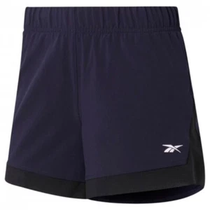 REEBOK Women's Epic Lightweight Athletic Shorts Navy Ladies Size UK XS 4-6 NEW - Picture 1 of 6