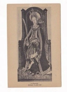 VINTAGE SAINT ENGRACIA ART POST CARD BY BARTOLOMI BERMEJO - Picture 1 of 2