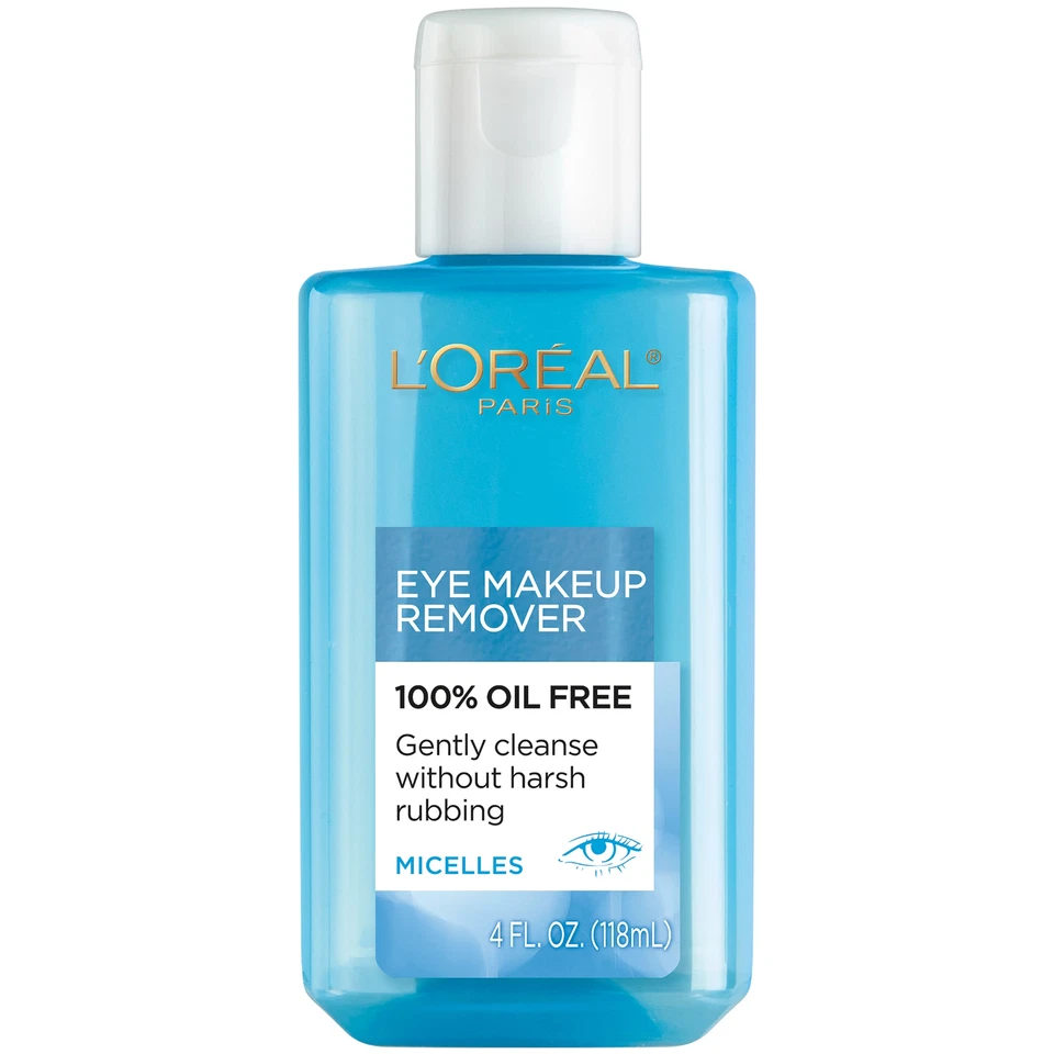 L'Oreal Eye Makeup Remover Oil Free, 4 fl oz (2 Pack) - Image 1 of 1