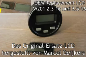 Mercedes 190E stoppühr laptimer reparatur replacement LCD W201 16V 2.3-16 OEM - Picture 1 of 8
