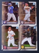 2022 Bowman Chrome Veteran and Rookie BASE You Pick the Card