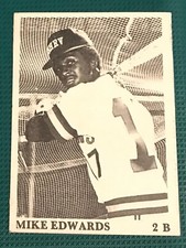 1975 TCMA Shreveport Captains  MIKE EDWARDS