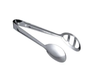 2 x Essen Oval Zange Servierclip Salat Sandwich Eis Buffet Kuchen BBQ Küche Zange - Bild 1 von 3